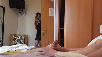 Public exposure: Hotel maid agrees to pleasure me after I expose myself